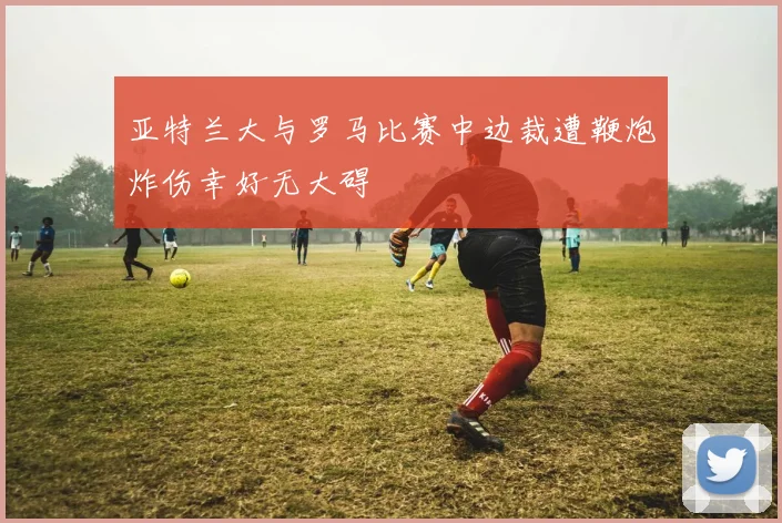 亚特兰大与罗马比赛中边裁遭鞭炮炸伤幸好无大碍